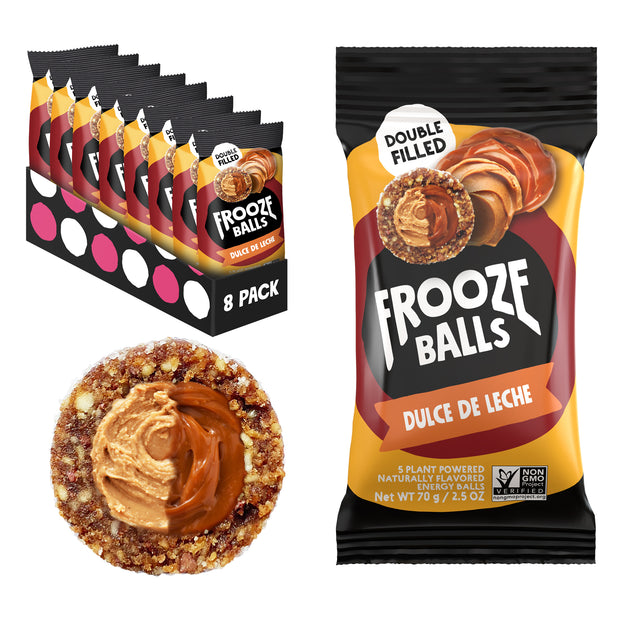 NEW Frooze Balls Dulce De Leche Energy Balls — 8 Pack (5ct each)