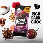 Frooze Balls Raspberry Dark Choc — 8 packs (5ct Each)