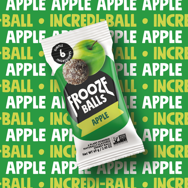 Frooze Balls Apple Fruit Ball Snack — 8 Packs (6-ct Each)