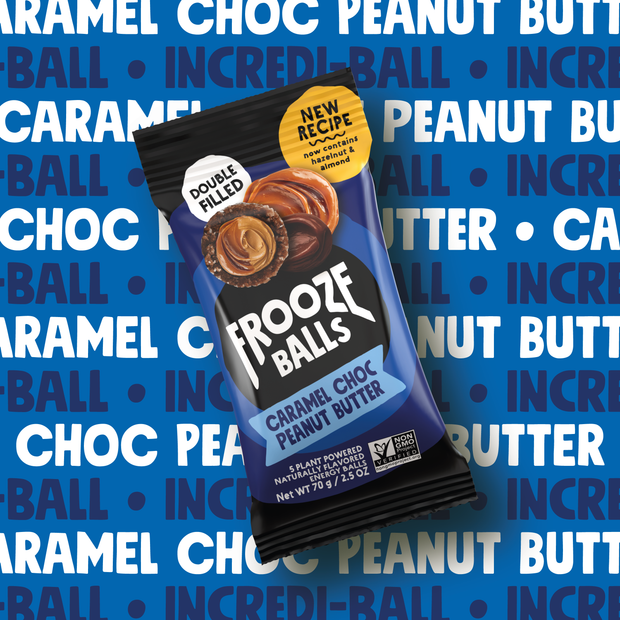 Frooze Balls Caramel Choc Peanut Butter - 8 Pack (5ct Each)