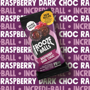 Frooze Balls Raspberry Dark Choc — 8 packs (5ct Each)