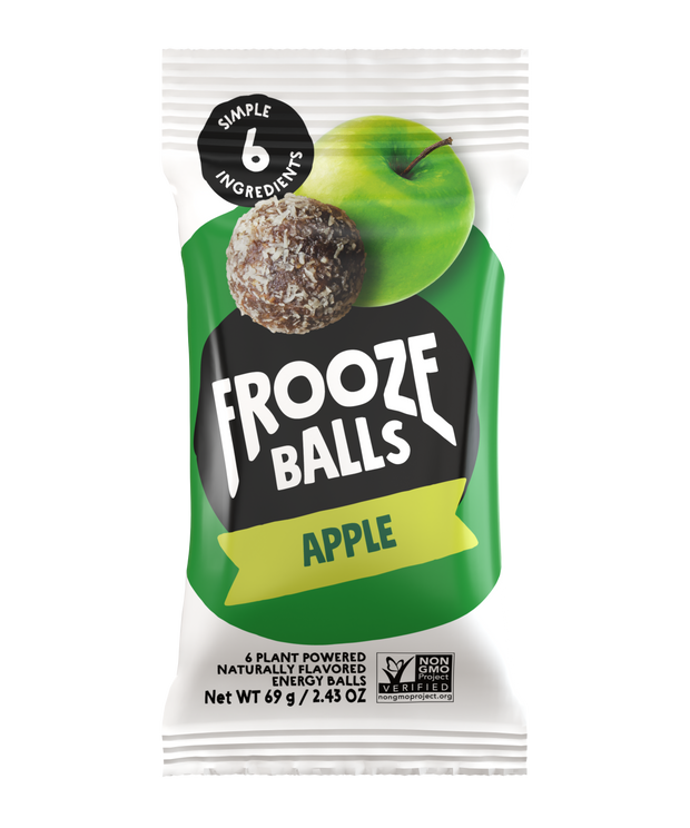 Frooze Balls Apple Fruit Ball Snack — 8 Packs (6-ct Each)