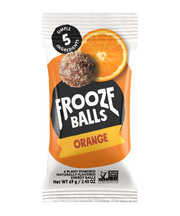 Frooze Balls Orange Fruit Ball Snacks — 8 Packs (6-ct each)